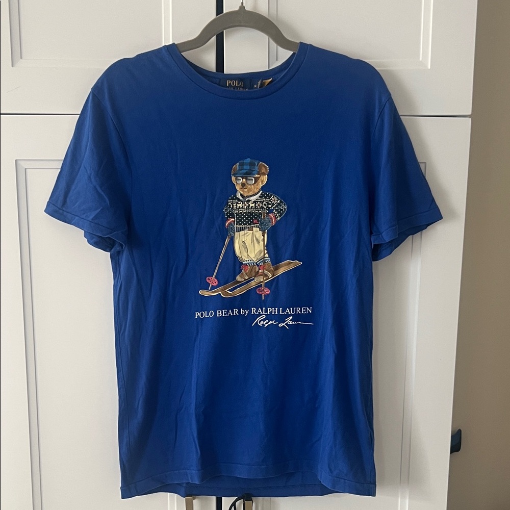 Polo by Ralph Lauren Royal Blue Ski Bear Tee